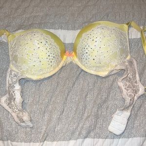 Yellow, lace, 💎 Victoria Secrets bra